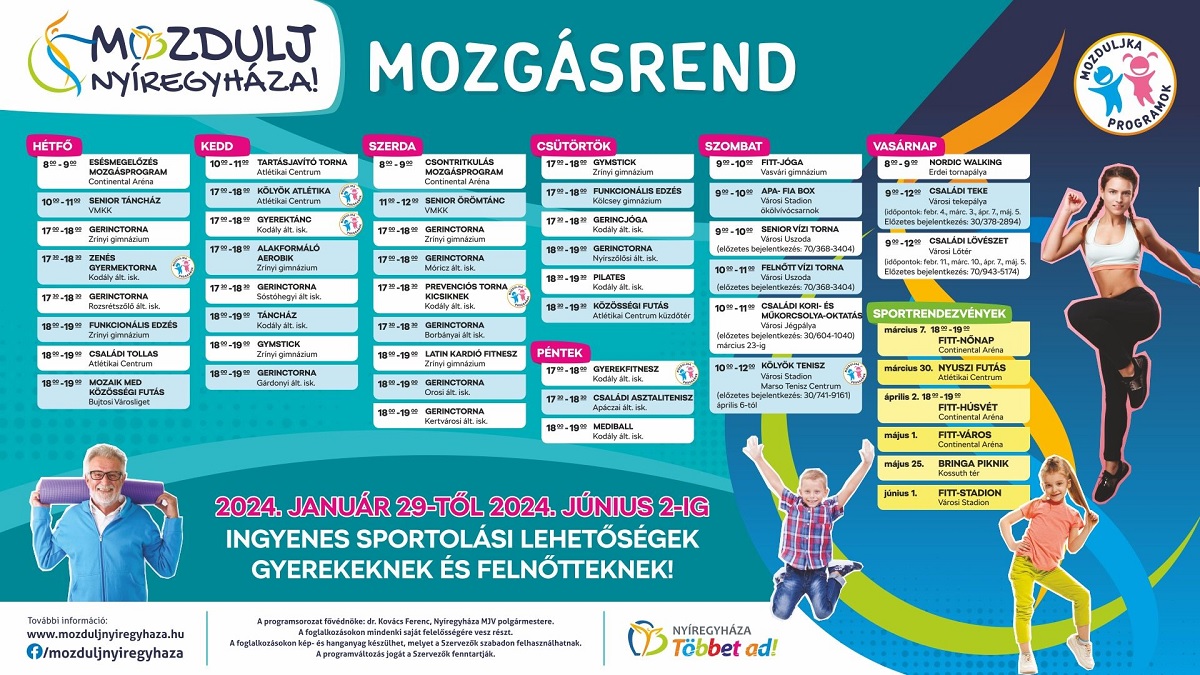 Get moving Nyíregyháza - The Athletics Centre awaits sports lovers with outstanding programmes