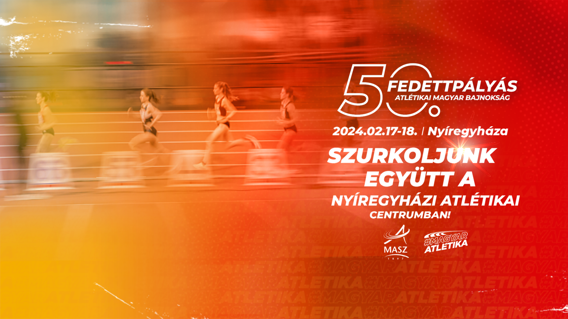 The 50th Hungarian Indoor Athletics Championships starts tomorrow