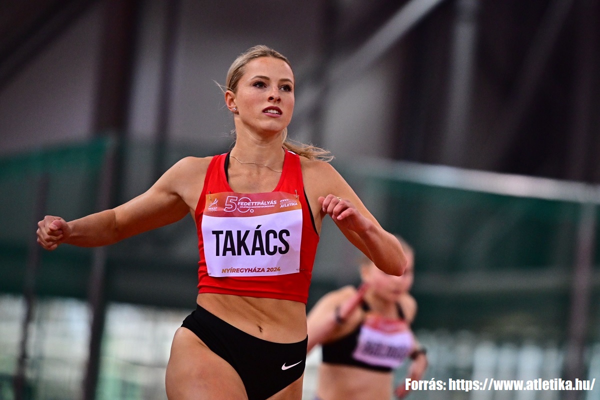 Boglárka Takács Set a Record in the 60 Metres on the Opening Day of the 50th Indoor National Championships