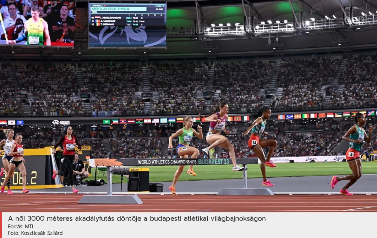 Budapest hosts the highlight of the season, the first World Athletics Championships
