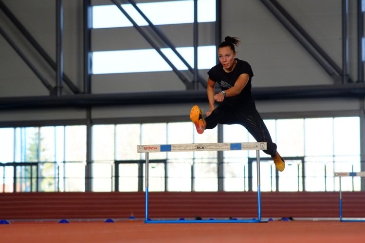 Luca Kozák, the best female athlete of 2022, trains in Nyíregyháza