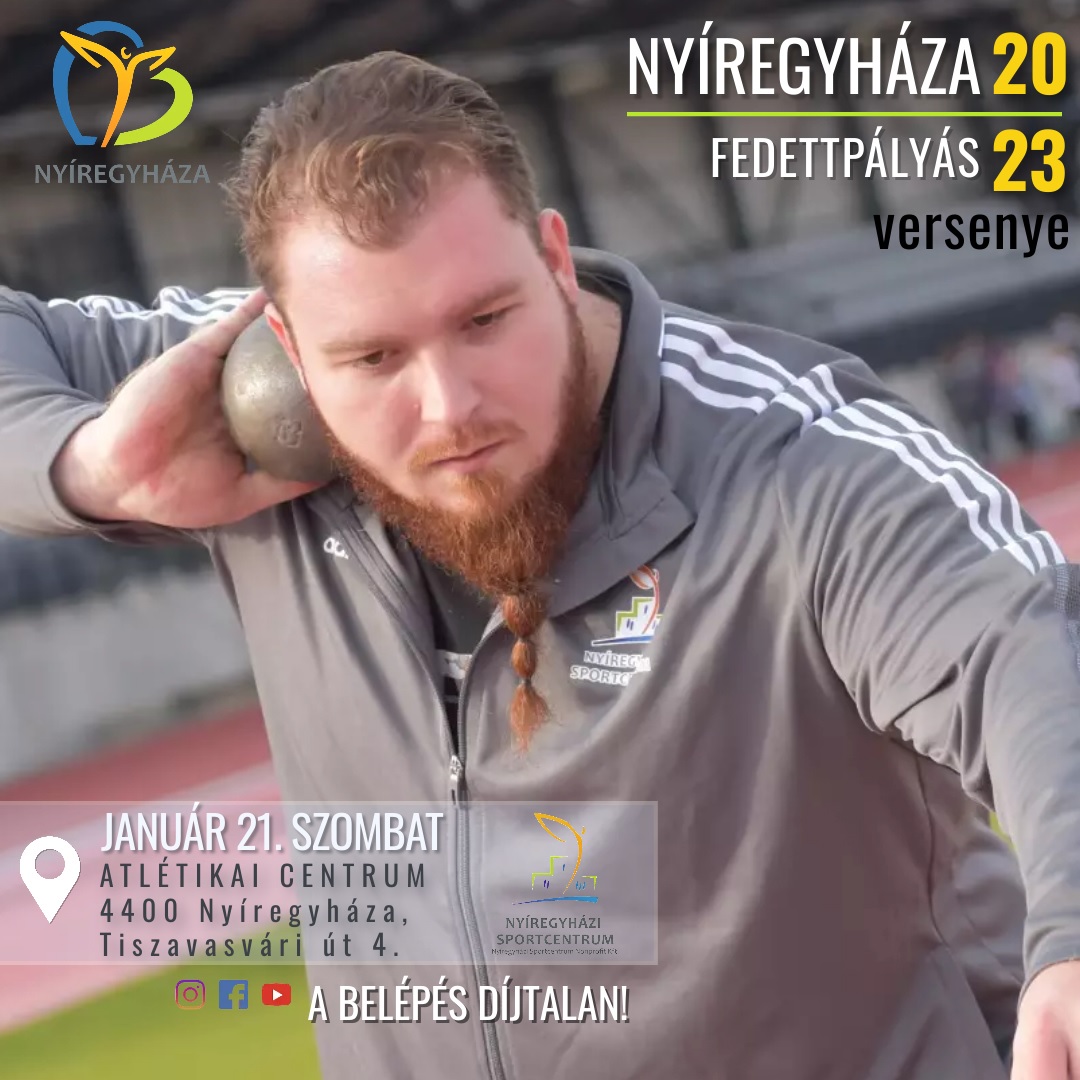 International competition at the Athletics Centre