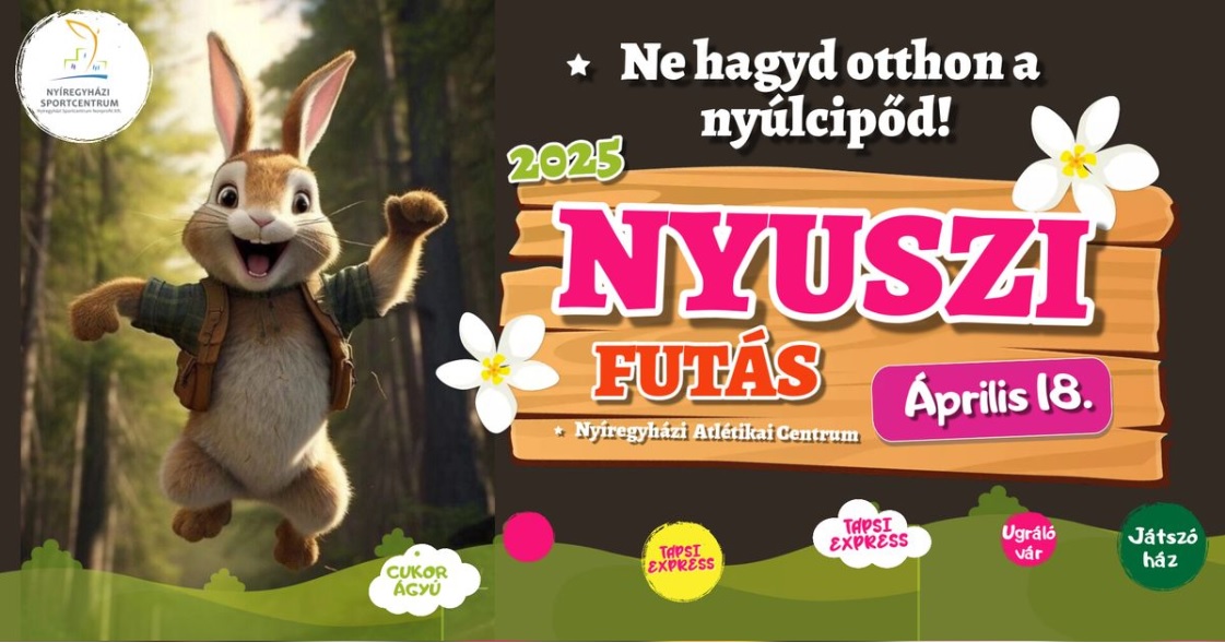 Bunny Run 2025 - A family sports experience at the Nyíregyháza Athletics Centre