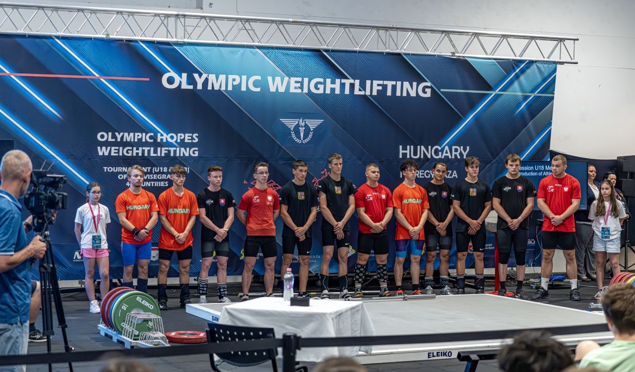 International Weightlifting Championships in Nyíregyháza - Olympic hopefuls on the podium