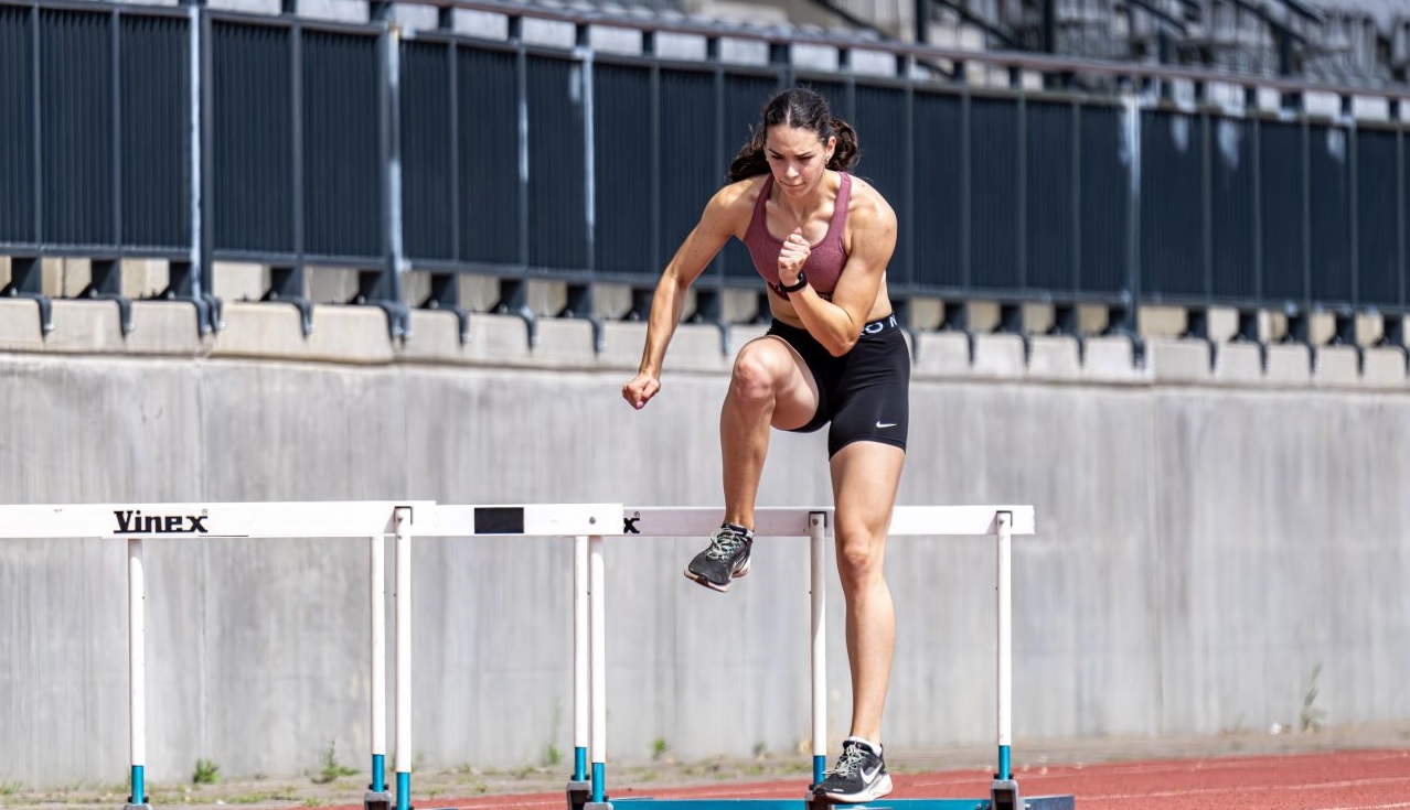 Jumpers hold training camp at the Nyíregyháza Athletics Center