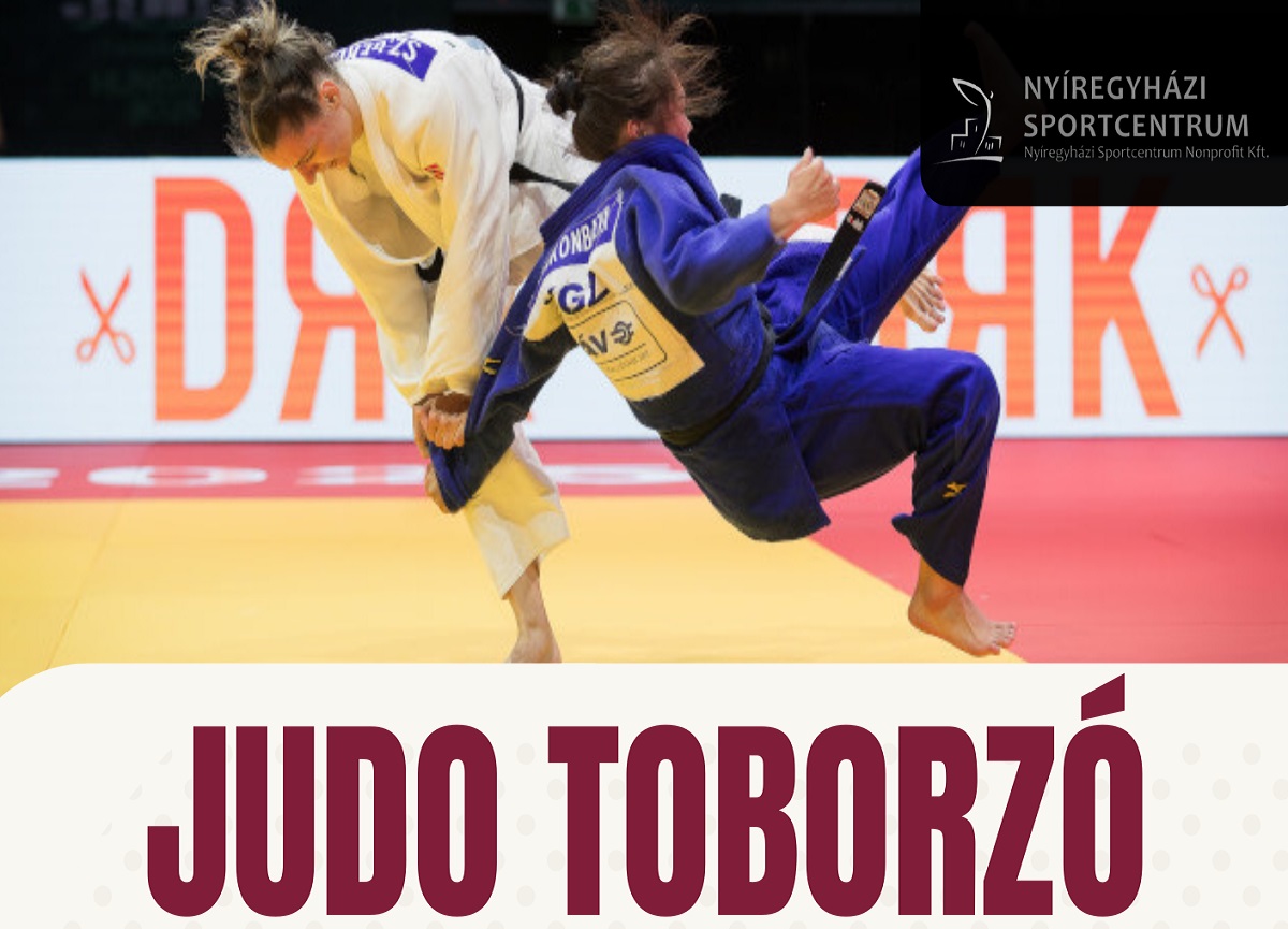 Judo demonstration and recruitment event at the Nyíregyháza Athletics Center