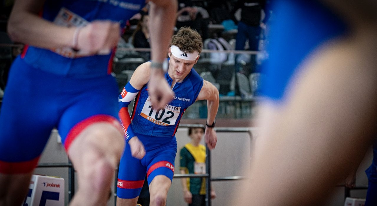 The Eastern Slovakian Athletics Association Indoor Championships in Nyíregyháza, with young athletes taking center stage