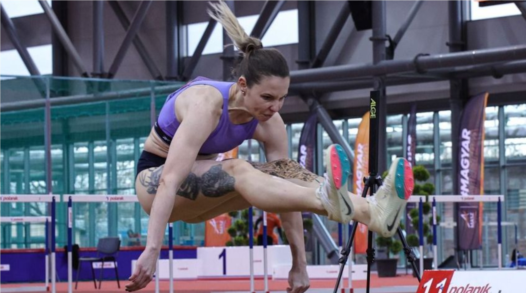 Athletics ob: Petra Nyisztor wins silver medal