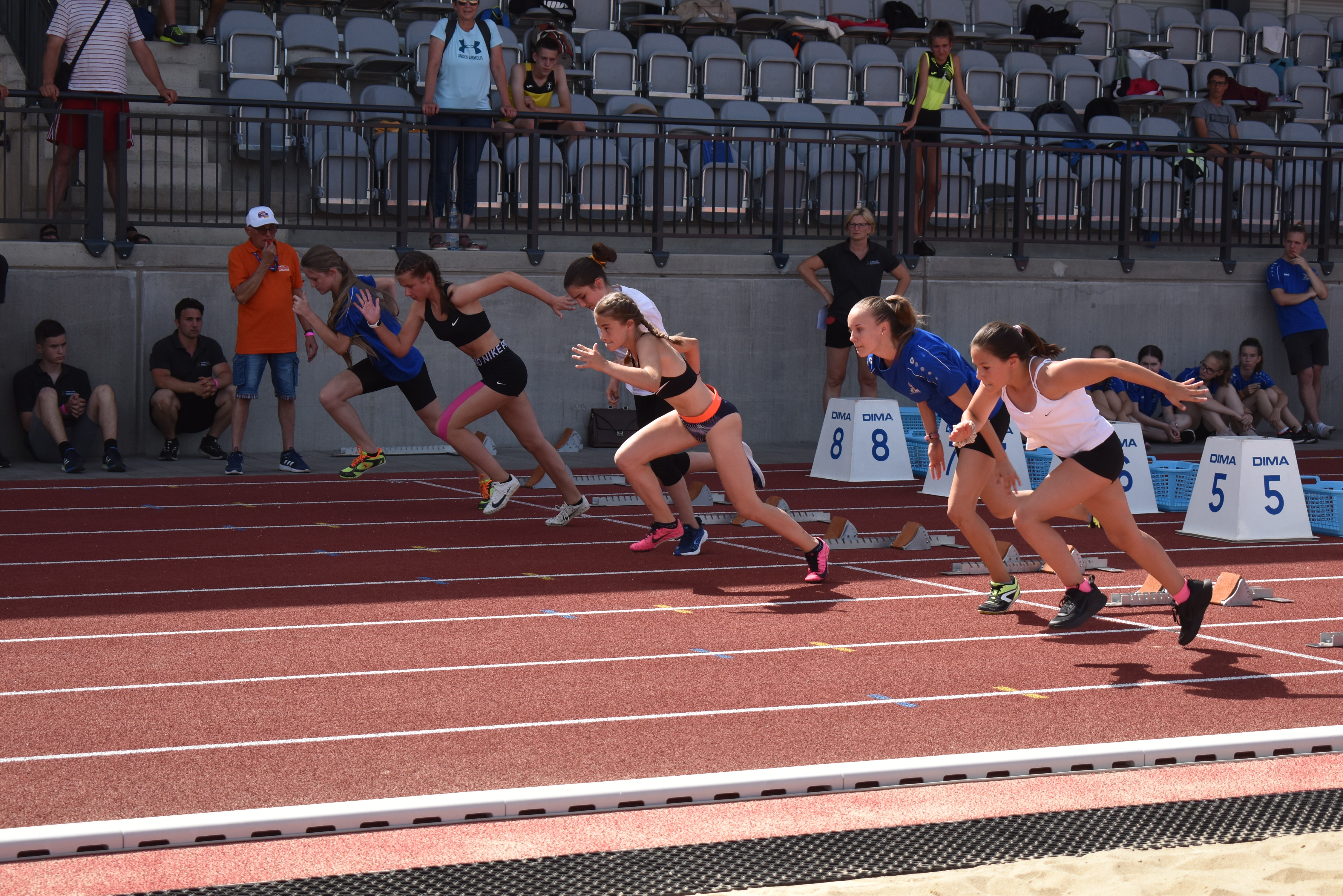 Let's cheer together for the young athletes this weekend!