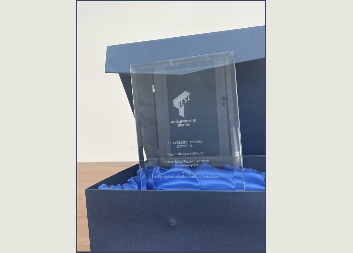 Special Award for Sport - Nyíregyháza Athletics Centre wins the Urban Development Award
