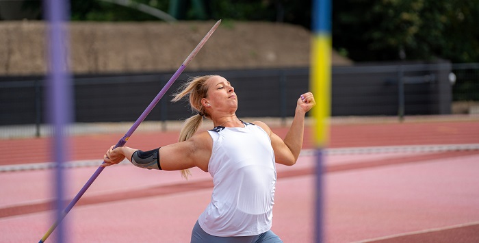 Hungarian and foreign athletes at the Nyíregyháza Athletics Centre